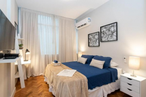 Omar do Rio, Studio Moderno, Internet 120mbps, Smart TV, localizado na Rua Garcia d'Avila, a 200 metros da Praia de Ipanema e do Metrô, VP 308